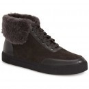 Via Spiga Maia Genuine Shearling Sneaker GRAPHITE pentru dama