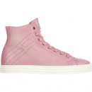 Hogan Rebel High Top Sneakers R182 Rebel Vintage Pink pentru dama