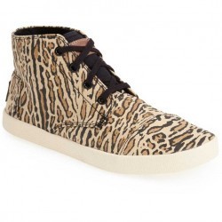 TOMS Paseo High Canvas Sneaker WHEAT pentru dama
