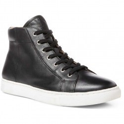 Ralph Lauren Dree Nappa High-Top Sneaker Black pentru femei