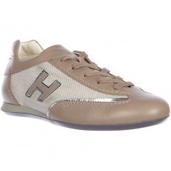 Hogan Sneakers Olympia H Flock Silver pentru femei