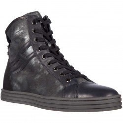 Hogan Rebel High Top Sneakers Rebel R182 Cinturino Blue pentru dama