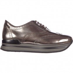 Hogan Sneakers H222 Sportivo Xl Silver pentru dama