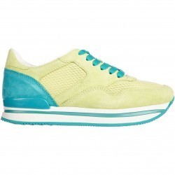 Hogan Sneakers H222 Vintage Green pentru femei