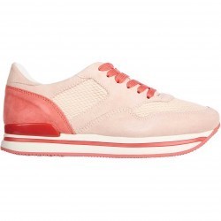 Hogan Sneakers H222 Vintage Pink pentru dama