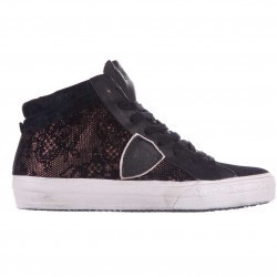 Philippe Model High Top Sneakers Middle Burlesque Black pentru femei
